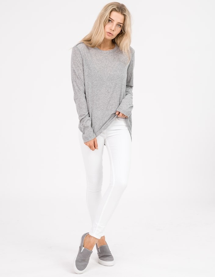 Super L/S Linen Tee - Image 3