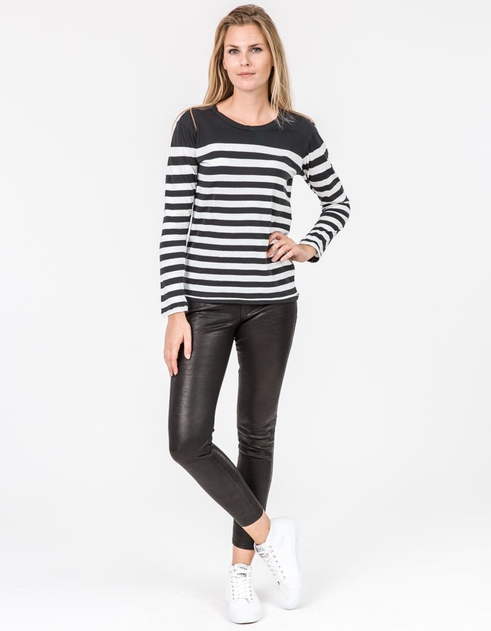Long Sleeve Striped Tee