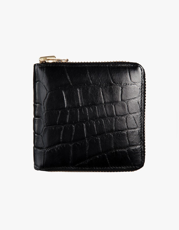 Empire Wallet - Black Croc
